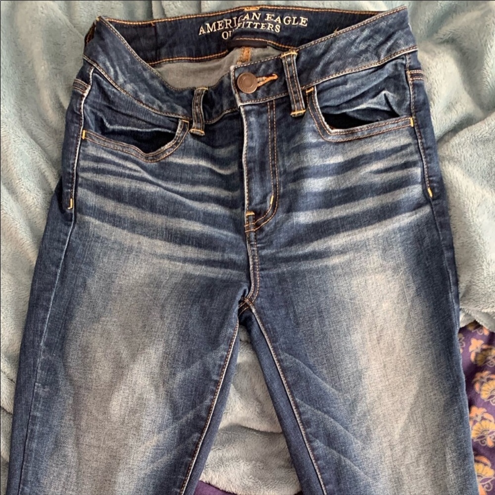 American Eagle Hi-Rise Super stretch Jeggings